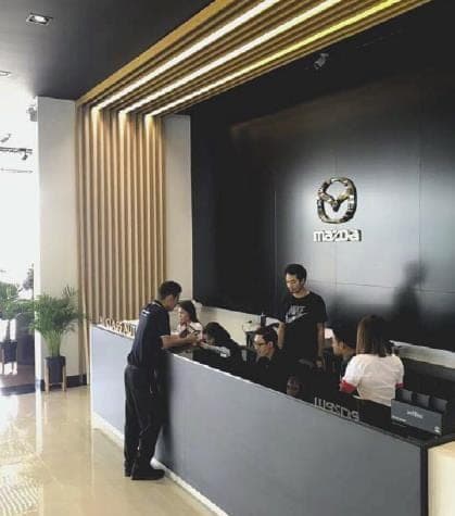 Mazda Hi-Class Auto Showroom Fit-out, Chonburi