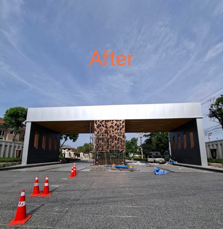 Nantawan Srinakarin Village Entrance Gate