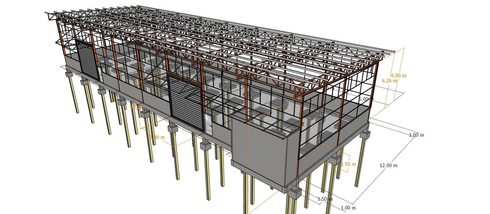 550 m² Warehouse — Royal Plus